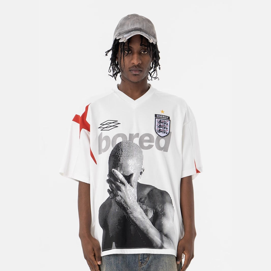 " Bored" Cotton T-shirt