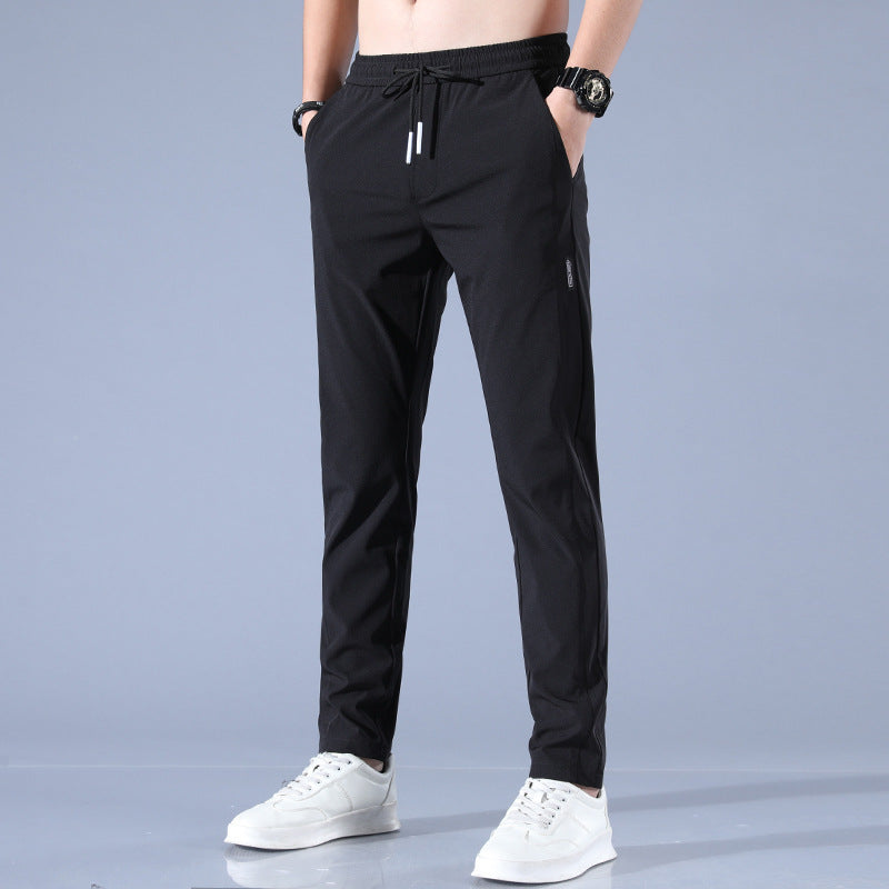 "FrontRowStreet Performance Pants in Black"