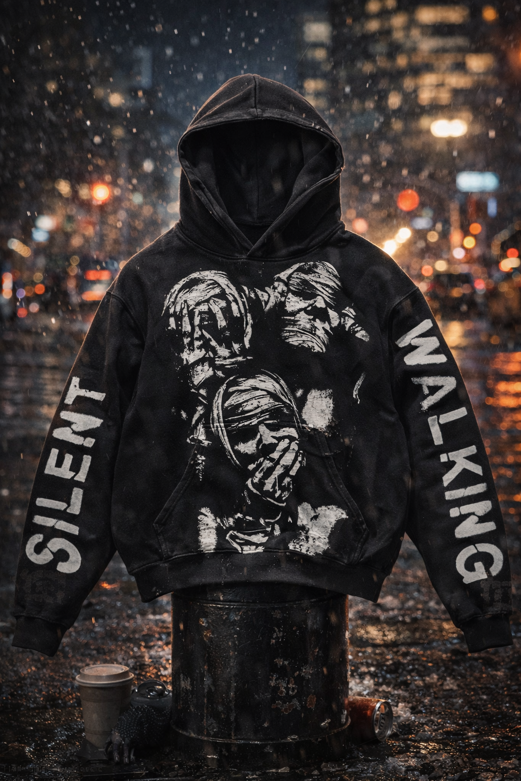 " Silent" Hoodie