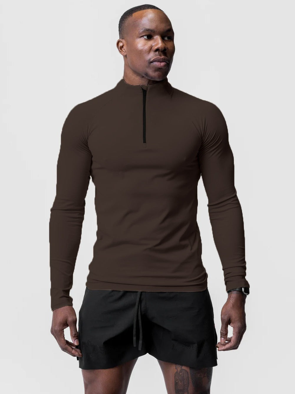 Performance Quarter-Zip Compression Top