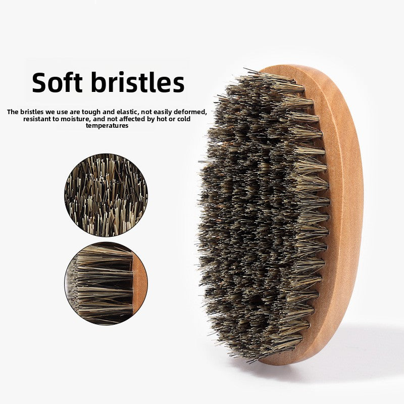 Wooden Comb and Beard Care Kit